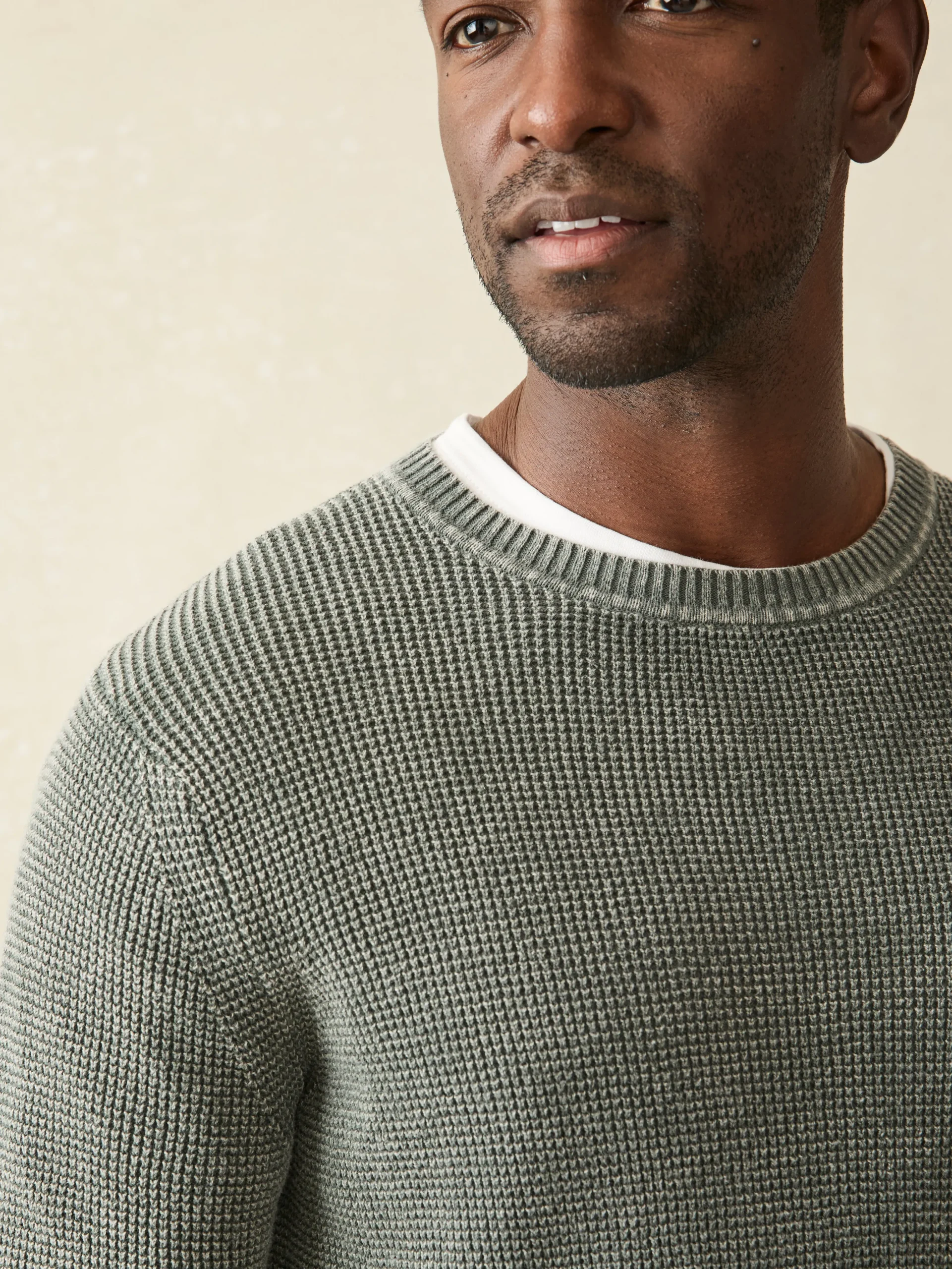 Faherty Brand Sunwashed Crewneck Sweater -^ Sweaters
