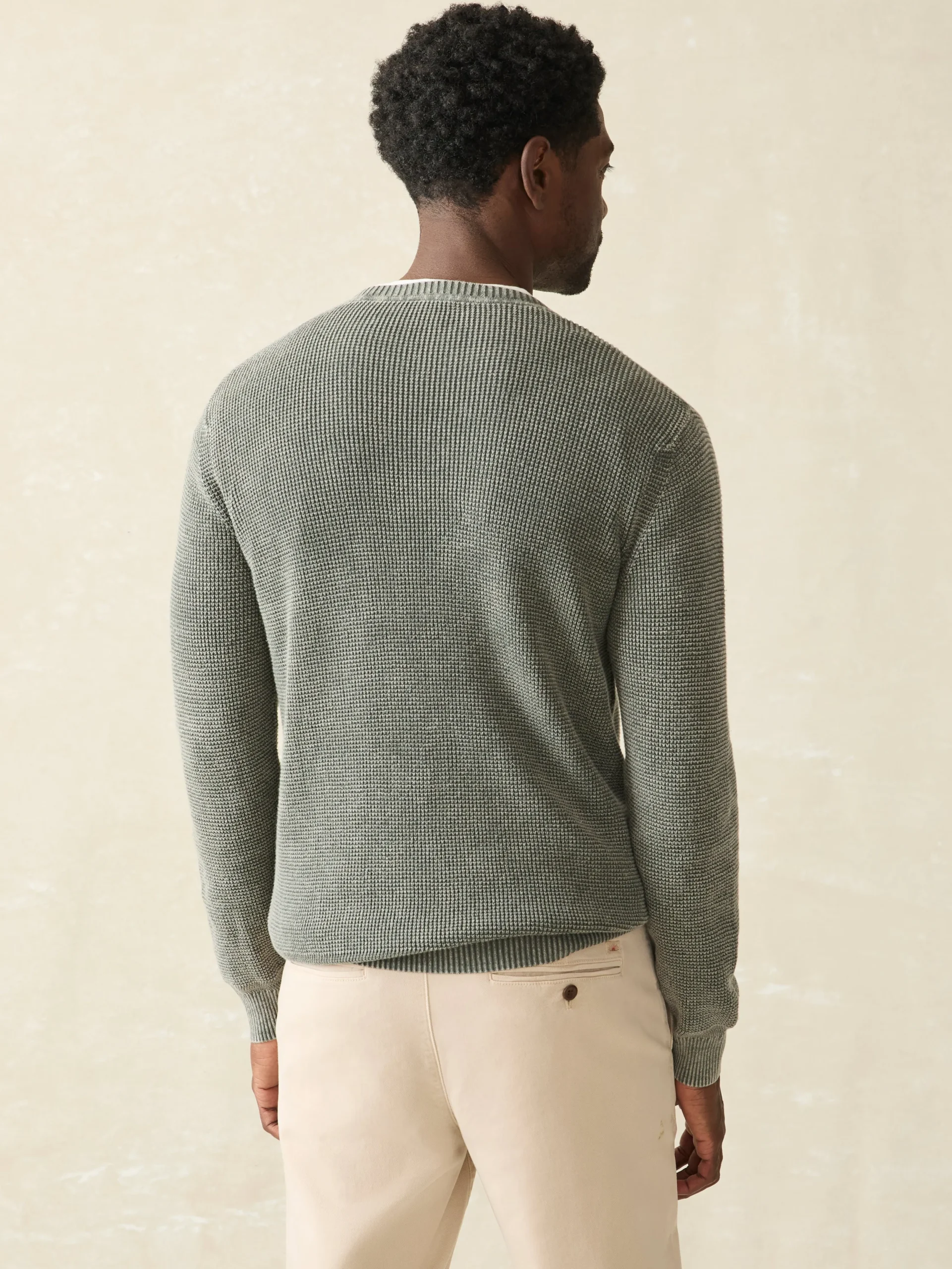 Faherty Brand Sunwashed Crewneck Sweater -^ Sweaters