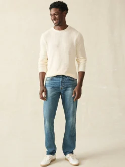 Faherty Brand Sunwashed Crewneck Sweater -^ Sweaters