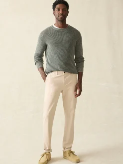 Faherty Brand Sunwashed Crewneck Sweater (Tall) -^ Sweaters