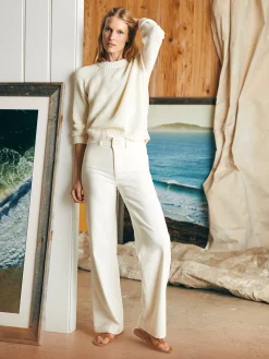Faherty Brand Sunwashed Fisherman Crew Sweater -^Women Sweaters