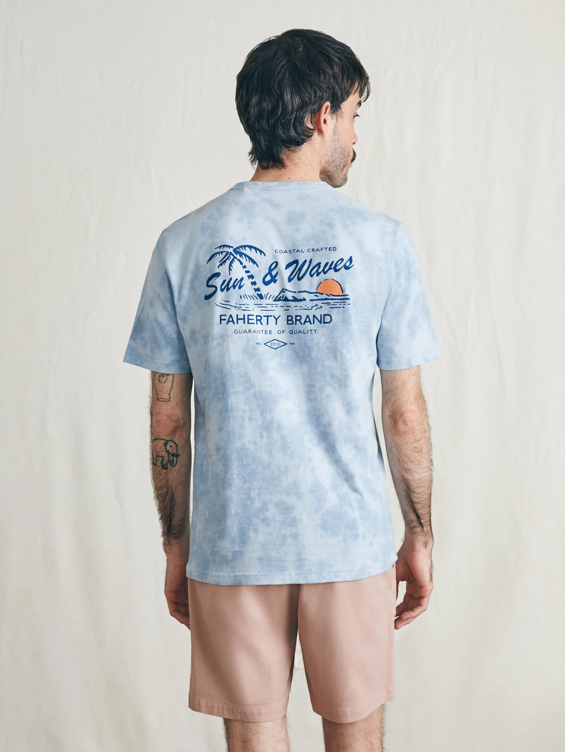 Faherty Brand Sunwashed Graphic Tee -^ T-Shirts & Henleys