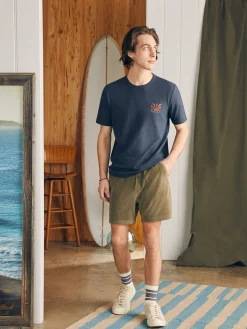 Faherty Brand Sunwashed Graphic Tee -^ T-Shirts & Henleys