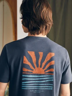 Faherty Brand Sunwashed Graphic Tee -^ T-Shirts & Henleys