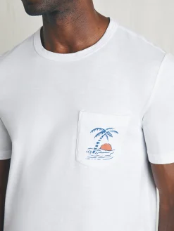 Faherty Brand Sunwashed Graphic Tee -^ T-Shirts & Henleys