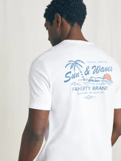 Faherty Brand Sunwashed Graphic Tee -^ T-Shirts & Henleys