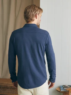 Faherty Brand Sunwashed Knit Shirt -^ Shirts