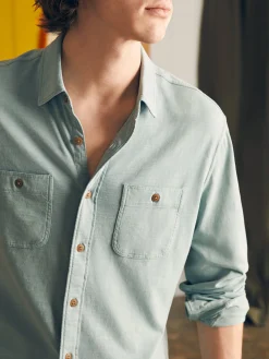Faherty Brand Sunwashed Knit Shirt -^ Shirts