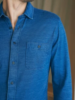 Faherty Brand Sunwashed Knit Shirt -^ Shirts