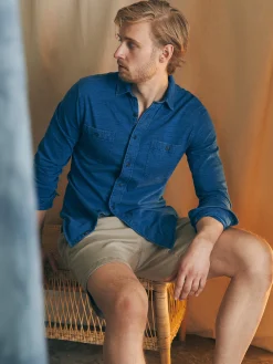 Faherty Brand Sunwashed Knit Shirt -^ Shirts