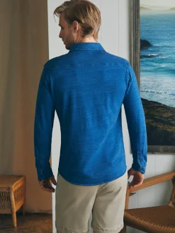 Faherty Brand Sunwashed Knit Shirt -^ Shirts
