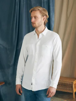 Faherty Brand Sunwashed Knit Shirt -^ Shirts