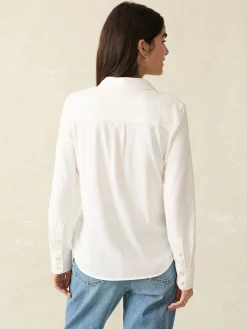 Faherty Brand Sunwashed Knit Shirt -^Women Shirts & Tops