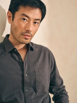 Faherty Brand Sunwashed Knit Shirt (Single Pocket) -^ Shirts