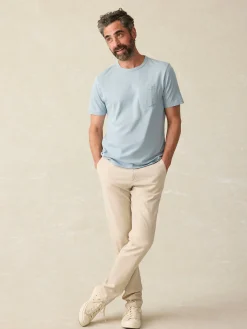 Faherty Brand Sunwashed Pocket Tee -^ T-Shirts & Henleys