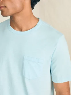 Faherty Brand Sunwashed Pocket Tee -^ T-Shirts & Henleys