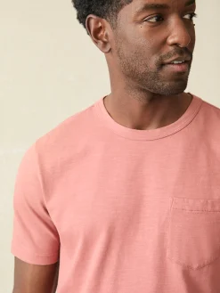 Faherty Brand Sunwashed Pocket Tee -^ T-Shirts & Henleys