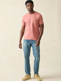 Faherty Brand Sunwashed Pocket Tee -^ T-Shirts & Henleys