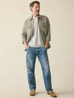 Faherty Brand Sunwashed Pocket Tee -^ T-Shirts & Henleys