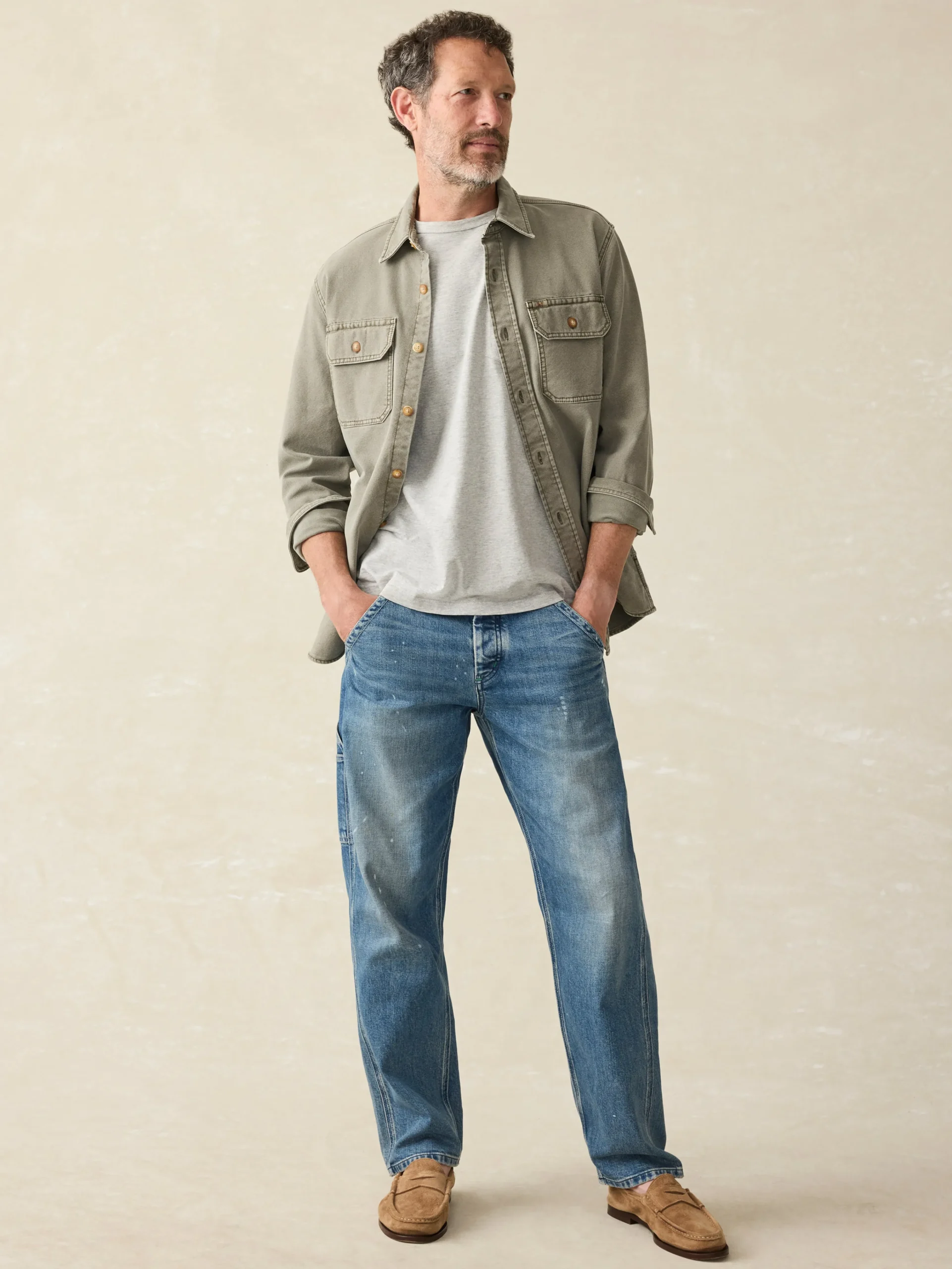 Faherty Brand Sunwashed Pocket Tee -^ T-Shirts & Henleys