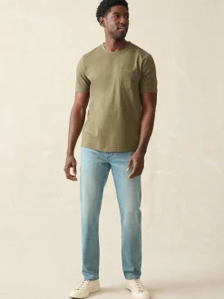Faherty Brand Sunwashed Pocket Tee -^ T-Shirts & Henleys