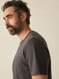Faherty Brand Sunwashed Pocket Tee (Tall) -^ T-Shirts & Henleys