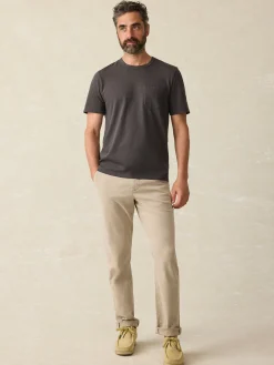 Faherty Brand Sunwashed Pocket Tee (Tall) -^ T-Shirts & Henleys