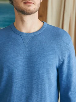 Faherty Brand Sunwashed Slub Crew -^ T-Shirts & Henleys|Lounge