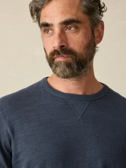 Faherty Brand Sunwashed Slub Crew -^ Hoodies & Sweatshirts|Lounge
