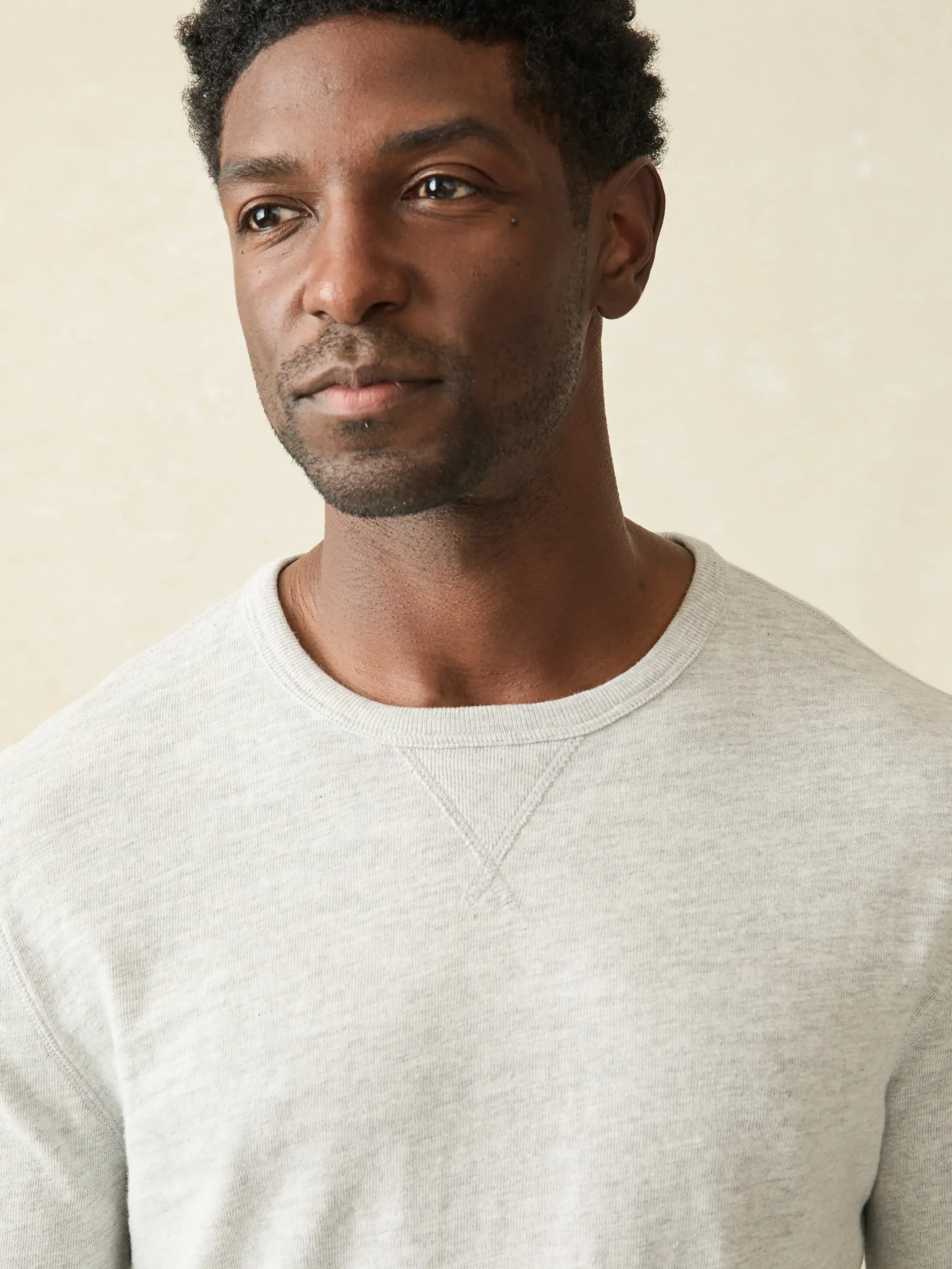 Faherty Brand Sunwashed Slub Crew -^ Hoodies & Sweatshirts|Lounge