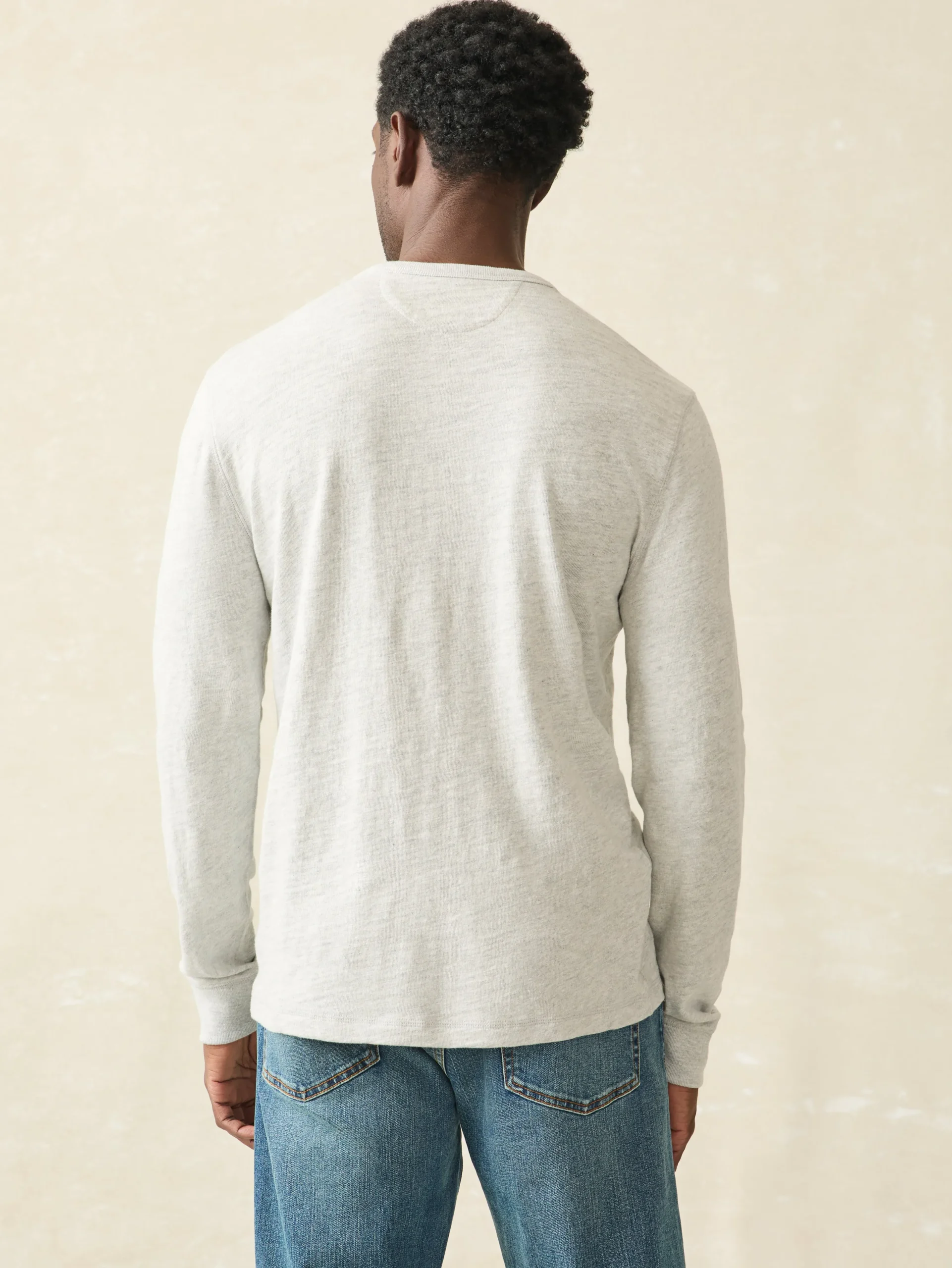 Faherty Brand Sunwashed Slub Crew -^ Hoodies & Sweatshirts|Lounge