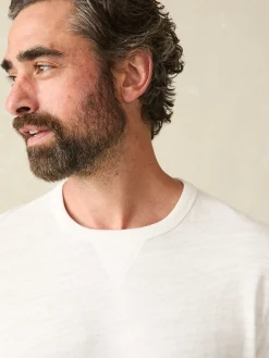 Faherty Brand Sunwashed Slub Crew -^ Hoodies & Sweatshirts|Lounge