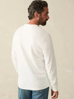 Faherty Brand Sunwashed Slub Crew -^ Hoodies & Sweatshirts|Lounge