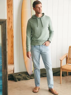 Faherty Brand Sunwashed Slub Hoodie -^ Hoodies & Sweatshirts|Lounge