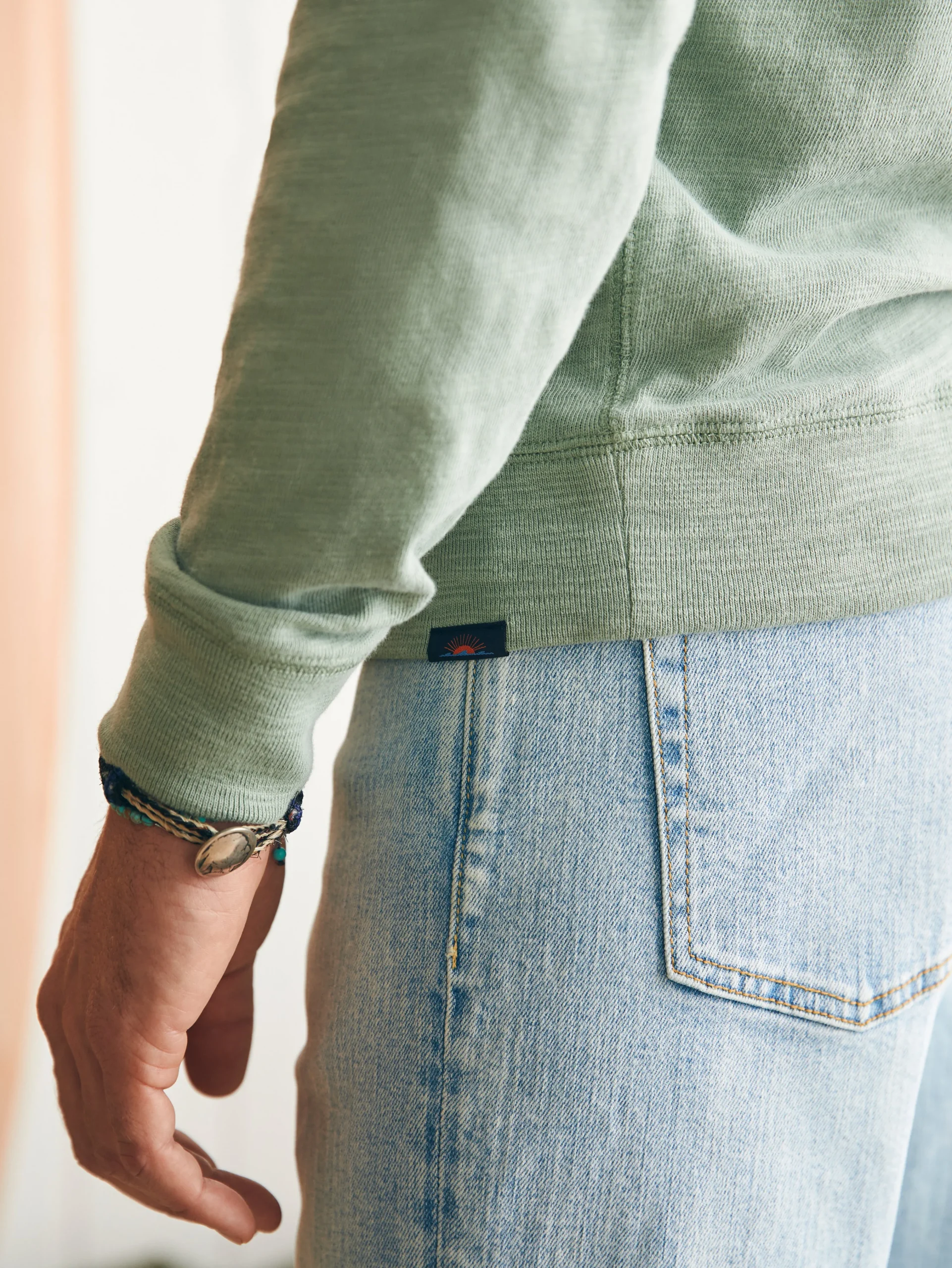 Faherty Brand Sunwashed Slub Hoodie -^ Hoodies & Sweatshirts|Lounge