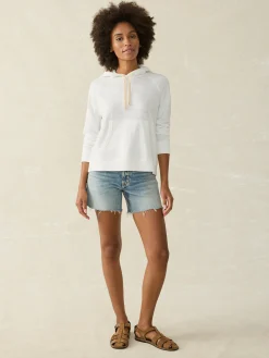 Faherty Brand Sunwashed Slub Hoodie -^Women Hoodies & Sweatshirts