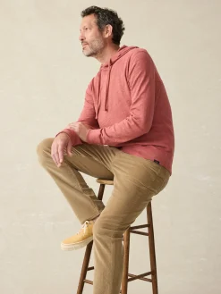 Faherty Brand Sunwashed Slub Hoodie (Tall) -^ Hoodies & Sweatshirts