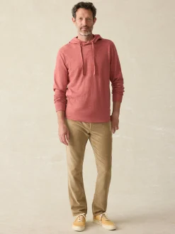 Faherty Brand Sunwashed Slub Hoodie (Tall) -^ Hoodies & Sweatshirts