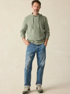 Faherty Brand Sunwashed Slub Hoodie (Tall) -^ Hoodies & Sweatshirts