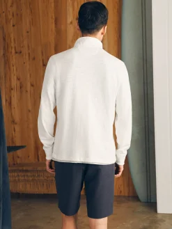 Faherty Brand Sunwashed Slub Quarter Zip (Tall) -^ Hoodies & Sweatshirts|Lounge