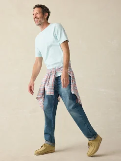 Faherty Brand Sunwashed Tee (Tall) -^ T-Shirts & Henleys