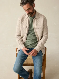 Faherty Brand Sunwashed Tee (Tall) -^ T-Shirts & Henleys