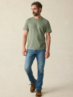 Faherty Brand Sunwashed Tee (Tall) -^ T-Shirts & Henleys
