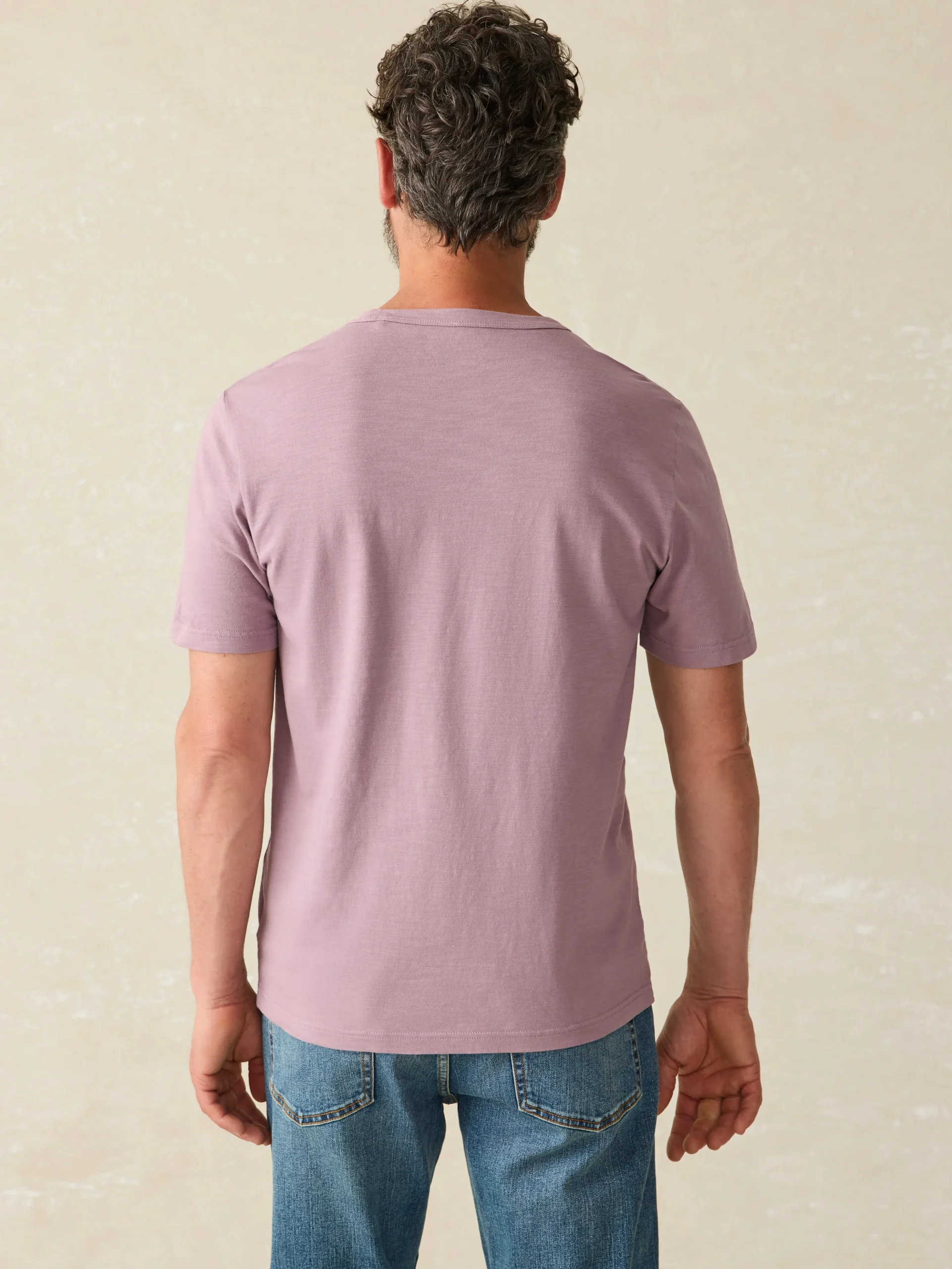 Faherty Brand Sunwashed Tee (Tall) -^ T-Shirts & Henleys