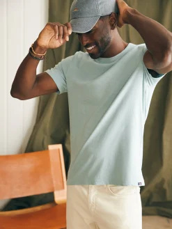 Faherty Brand Sunwashed Tee (Tall) -^ T-Shirts & Henleys