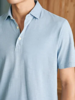 Faherty Brand Sunwashed T-Shirt Polo -^ Polo Shirts|T-Shirts & Henleys