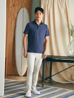 Faherty Brand Sunwashed T-Shirt Polo -^ Polo Shirts|T-Shirts & Henleys