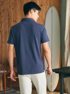 Faherty Brand Sunwashed T-Shirt Polo -^ Polo Shirts|T-Shirts & Henleys