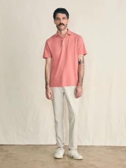 Faherty Brand Sunwashed T-Shirt Polo -^ Polo Shirts|T-Shirts & Henleys