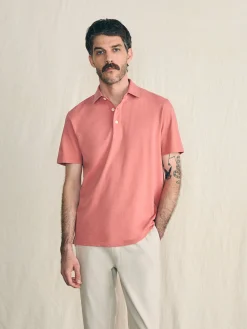 Faherty Brand Sunwashed T-Shirt Polo -^ Polo Shirts|T-Shirts & Henleys